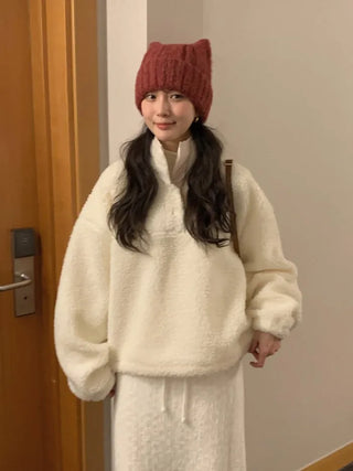 (2 colors) Boa Fleece Jacket