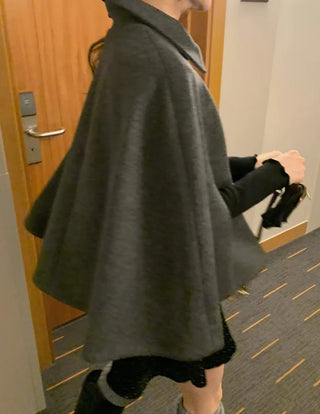 (3 colors) Cape Coat