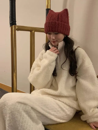 (2 colors) Boa Fleece Jacket