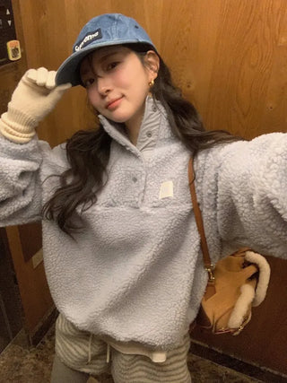 (2 colors) Boa Fleece Jacket