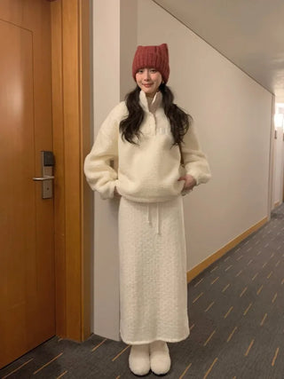 (2 colors) Boa Fleece Jacket