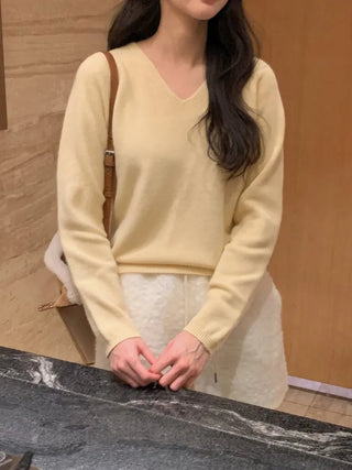 (3 colors) Boat neck loose fit knit