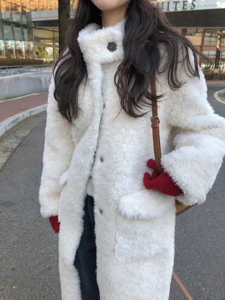 Fur Long Shearling Coat