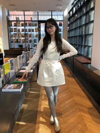 (3 colors) Boat Neck Mohair Knit