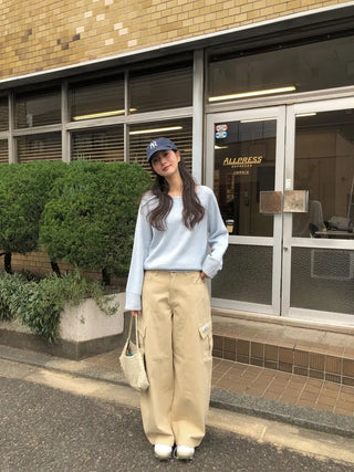 Multi-panel cargo pants