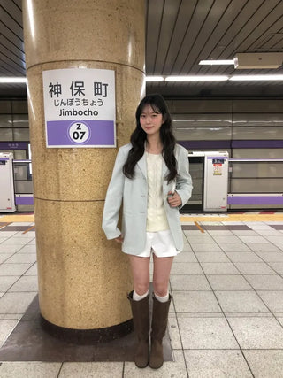 (4 colors) Faux Suede Half Jacket
