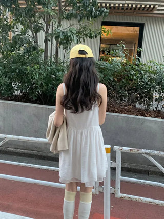 (2 colors) Ribbon Dress