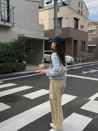 Multi-panel cargo pants