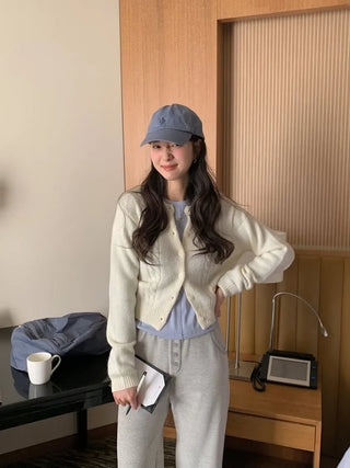 (2 colors) Striped Bootcut Pants
