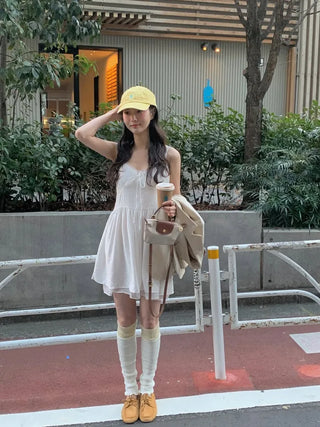 (2 colors) Ribbon Dress