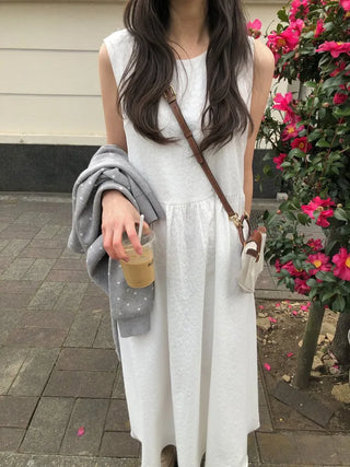 (2 colors) Layered Camisole Dress