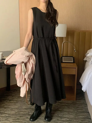 (2 colors) Layered Camisole Dress