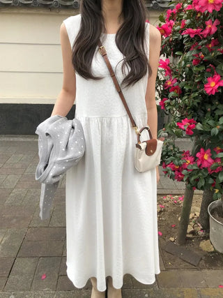(2 colors) Layered Camisole Dress