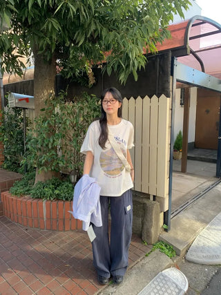 Multi-panel cargo pants