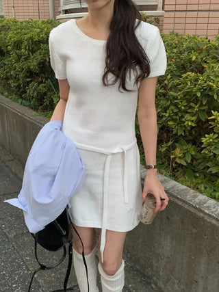 (Set) Thai knit dress set