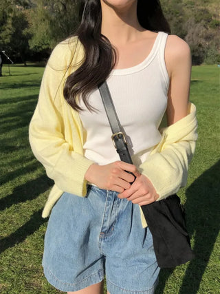 (4 colors) Layered Camisole