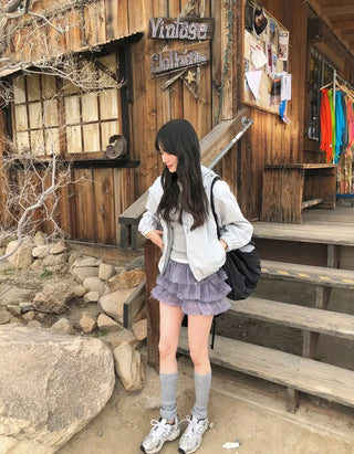 (2 colors) Hooded Anorak