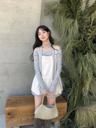 (2 colors) Bustier dress