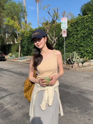 (4 colors) Layered Camisole