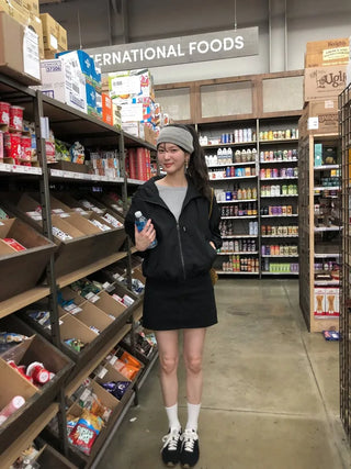 (2 colors) Hooded Anorak