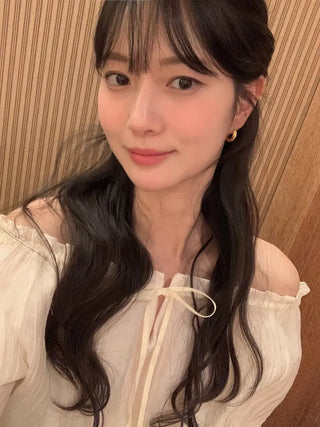Off-shoulder blouse