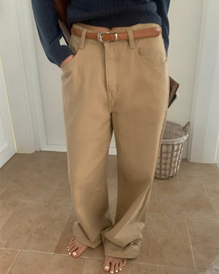 Wide Chino Pants