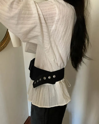 Cargo pocket belt waist bag