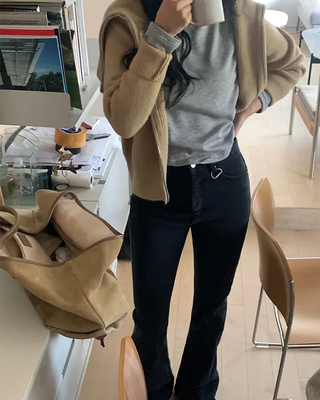Round Long-Sleeve T-Shirt