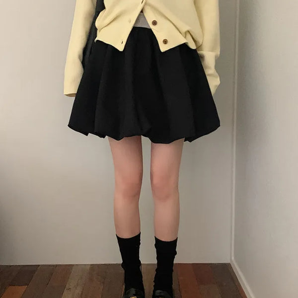 Balloon elastic skirt