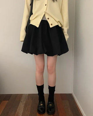 Balloon elastic skirt