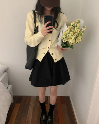 Balloon elastic skirt