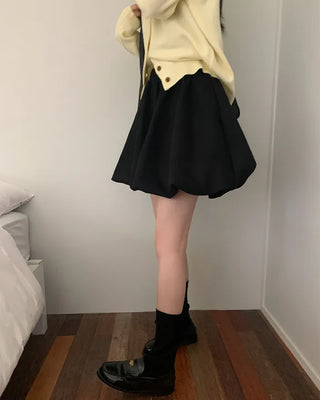 Balloon elastic skirt