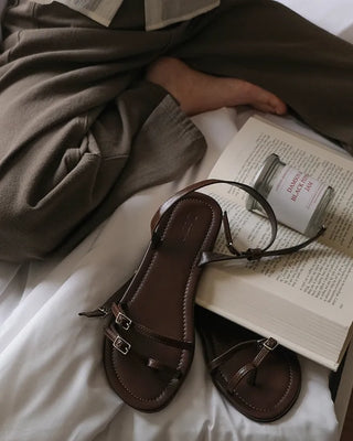 #LENTO. Double Strap sandal - 2 color