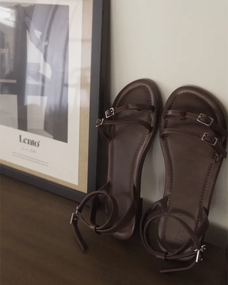 #LENTO. Double Strap sandal - 2 color