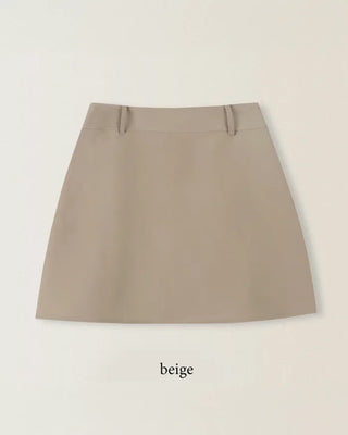 Clean Fit Mini Skirt
