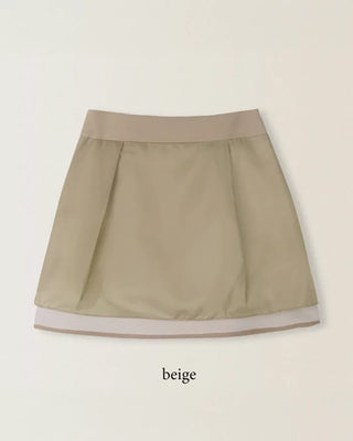 Clean Fit Mini Skirt