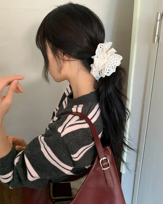 Frill Lace Scrunchie