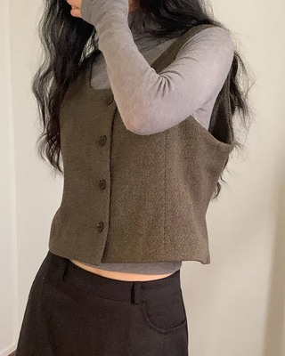 Wool vest
