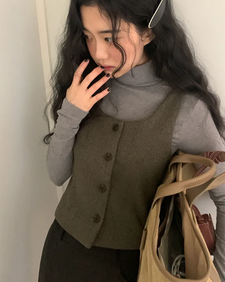 Wool vest