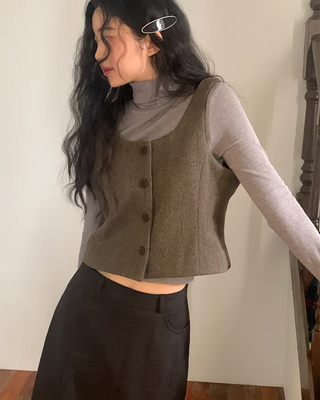 Wool vest