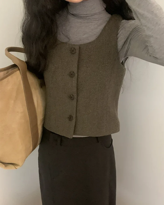 Wool vest