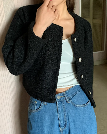 Boa tweed jacket