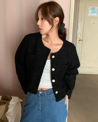 Boa tweed jacket