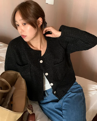 Boa tweed jacket