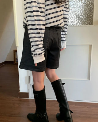 Coated Half Pants