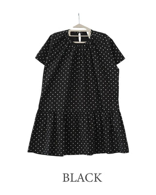 (2 colors) Polka Dot Dress