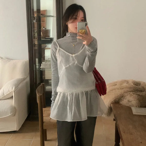 Chiffon layered dress