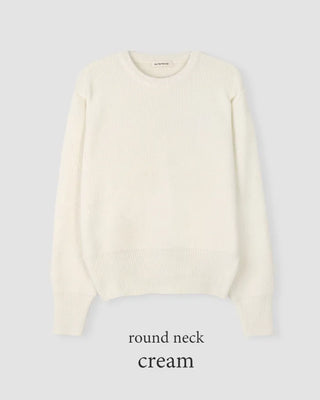 [U-neck/V-neck] 2 types of standard basic knitwear