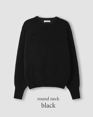 [U-neck/V-neck] 2 types of standard basic knitwear