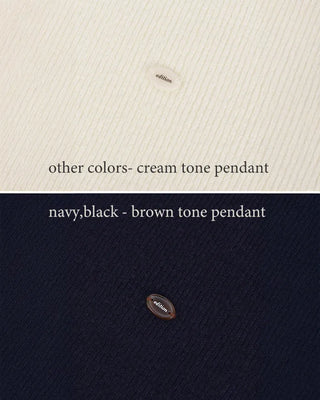 [U-neck/V-neck] 2 types of standard basic knitwear